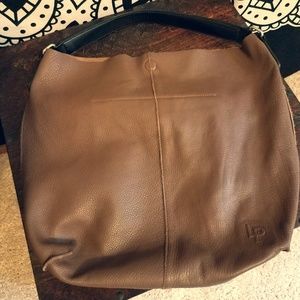 Linea Pelle - Hunter Hobo Brown Leather Handbag